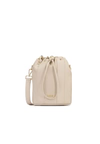 Kazar - Ledertasche Handtasche in heller Farbe - Creme