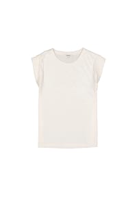 GARCIA - T-Shirt, Lochstickerei, für Damen - 1448 1448-ECRU