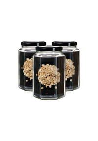 Ritzenhoff & Breker Vorratsgläser Mara 1,7 l 3er Set transparent - MARA - transparent