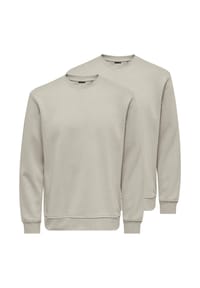ONLY & SONS - Sweatshirt 2er Pack Connor - Black