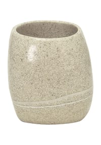 Kleine Wolke® - Zahnputzbecher "Stones" - BEIGE