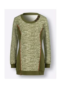 Witt - Sweatshirt - camel-weiß-meliert