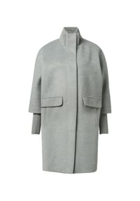 comma, - Trenchcoat, Stehkragen, für Damen - 9700  GREY/BLACK