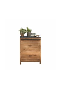 LOBERON - Unterschrank Sunnybrook braun/grau - braun/grau