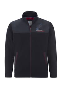 JAN VANDERSTORM - Sweatjacke ASPIAN - dunkelblau