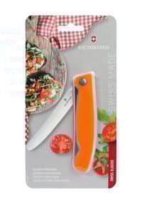 VICTORINOX - Gemüsemesser "Swiss Classic", klappbar Swiss Classic - ORANGE