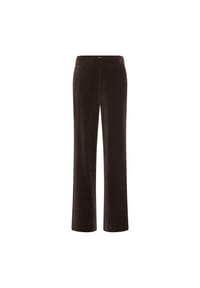 olsen - Hose mit elastischem Bund und weitem Bein - Coffee Bean