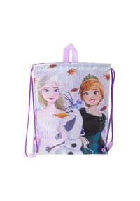 Disney - Frozen Turnbeutel Lunchbag Autumn Leaves für Kinder mit Kordelzug - 