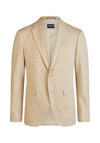 HECHTER PARIS - Sakko Zweifarbig strukturierter Dobby-Oxford-Stoff für modernen Look - sand