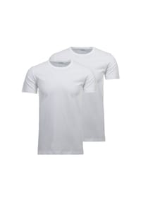 RAGMAN - T-Shirt, 2er-Pack, für Herren - 006 WEISS