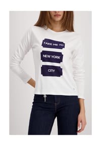 monari - Langarmshirt - off-white