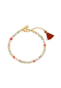 YOKOAMii - Damen Armband Muschelkernperle - multicolor