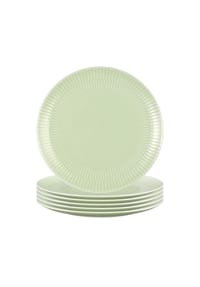 Seltmann Weiden Frühstücksteller Amina ø 22,7 cm 6er Set - AMINA - grau