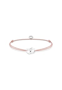 Thomas Sabo CHARM CLUB - Armband Herzen - silberfarben, beige