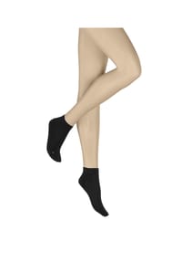 Hudson - Sneakersocken "Air Plush", Komfortbund, Plüschsohle, für Damen - 0005 BLACK