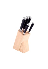 kuppels 5-tlg. Messerblock - Touch - braun