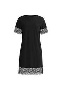 CALIDA - Sleepshirt Elegant Dreams, Spitze, für Damen - 992 SCHWARZ