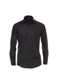 VENTI - Herren Businesshemd uni Modern Fit - Champagner