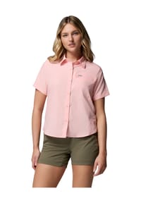 Columbia - Hemdbluse Silver Ridge Utility, Blusenkragen, für Damen - 669 PINK SAND