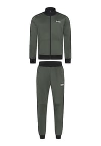 BENLEE™ - Herren Trainingsanzug schmale Passform WESTFORT - Olive/Black/Ecru