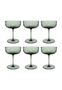 like. by Villeroy & Boch Sektschalen / Dessertschalen Like Glass 100 ml 6er Set - LIKE GLASS - blau