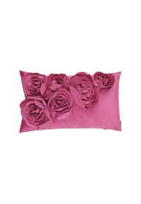 pad® Deko-Kissenhülle - FLORAL - HOT PINK