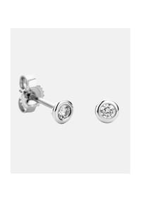 Diamant L'eternel - Ohrringe, mit 0.1 ct Diamant, 585 Weißgold - white gold