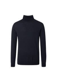 Venti - Herren Rollkragenpullover uni - Dunkelgrau