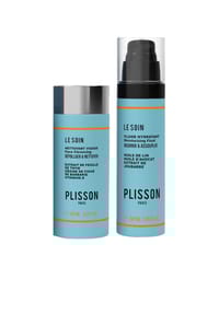PLISSON 1808 - Pflegeset Handsome Face - Transparent