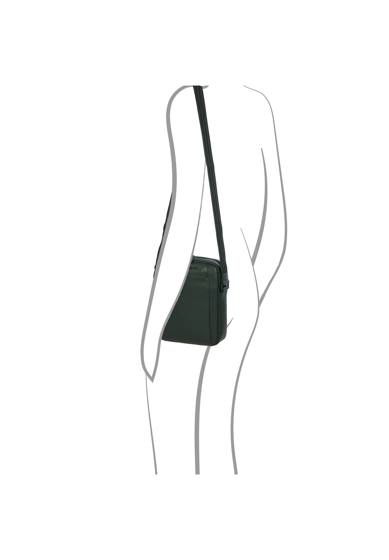 PORSCHE DESIGN Roadster Roadster Umhängetasche Leder 21 cm | GALERIA