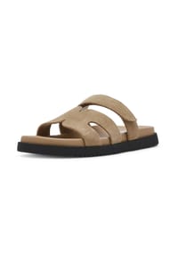 STEVE MADDEN - Veloursleder Pantoletten - Sand