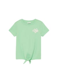 S.Oliver Red Label - T-Shirt, Front- und Rücken-Print, für Kinder - 4117  LILAC/PINK