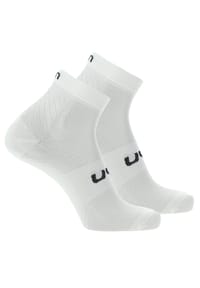 UYN® - Unisex Quarter Socken, 2er Pack - Essential Low Cut Socks, Logo, einfarbig - Blau