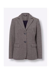 heine - Blazer - marine-sesam-gemustert
