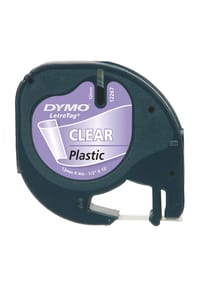 DYMO® - LetraTag Etikettenband, transparent, 4 m - 
