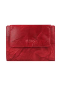 mano Donna Aurona RFID - Donna Aurona Geldbörse RFID Leder 14 cm - cognac