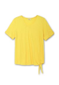 sheego - Kurzarmshirt - blumiges pink