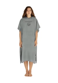 normani® - Damen Mikrofaser Badeponcho Nosara - Blau