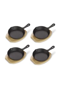 ECHTWERK® - Servierpfanne 4er-Set - Schwarz 4er-set