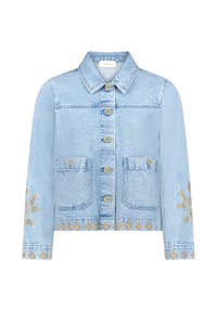 CARTOON - Jeansjacke, Stickerei, für Damen - 8618 L.BLUE DENIM