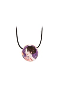 Goebel Klimt Halskette Gustav Klimt - Dame mit Fächer Bild 1