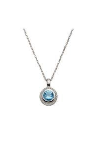 VANDENBERG - Damen Kette mit Anhänger, 925er Sterling Silber - silber