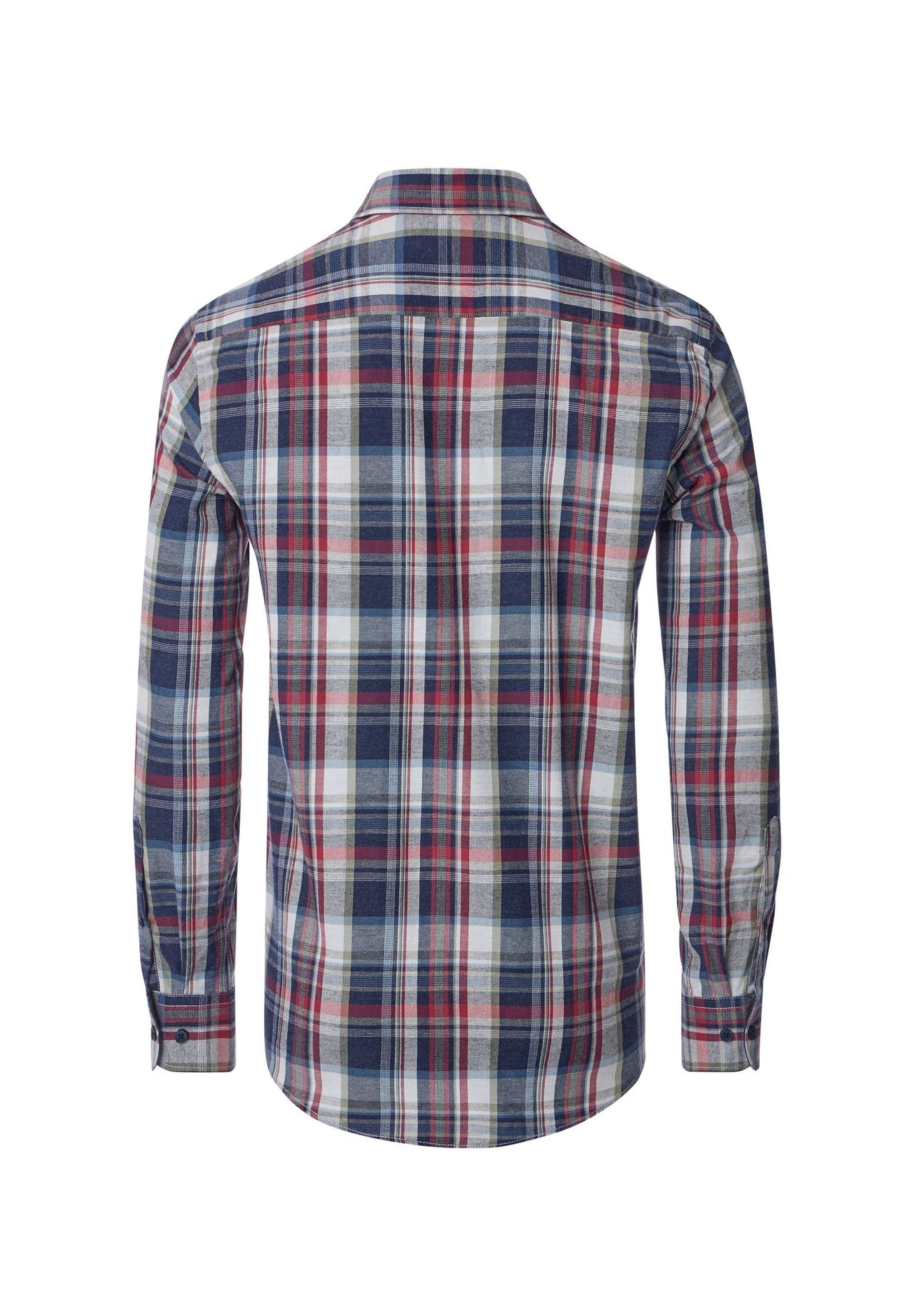 casamoda Freizeithemd, Comfort Fit, Langarm, Kent-Kragen, FüR Herren, Blau, XXL