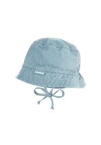 maximo® - GOTS BABY-Hütchen Waschoptik, Bindeband, UV - dogwood