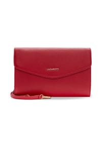 LAZAROTTI - Bologna Leather Bologna Leather Clutch Tasche Leder 23 cm - black