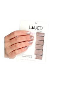 VARGU LAUED - Nagelfolien solid glitter - Deep Ocean