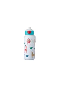 MEPAL Trinkflasche "Campus Pop-up", Animal Friends, 400 ml - Campus Pop-up - blau