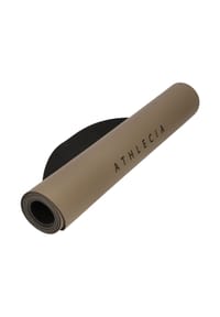 ENDURANCE ATHLECIA - Yoga-Matte Oliveira aus strapazierfähigem Material - 1292 Greige