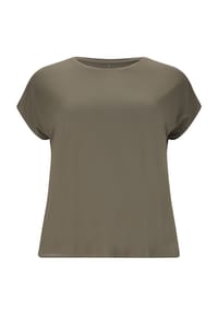 Q BY ENDURANCE - T-Shirt Jenirei aus atmungsaktivem Material - 1182 Castor Gray