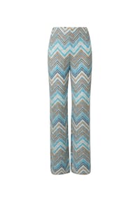 s.Oliver BLACK LABEL - Stoffhose, Gummibund, für Damen - 64X0  BLUE GREEN
